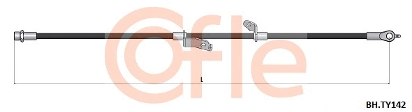 Brake Hose (92.BH.TY142)