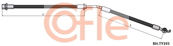 Brake Hose (92.BH.TY193)