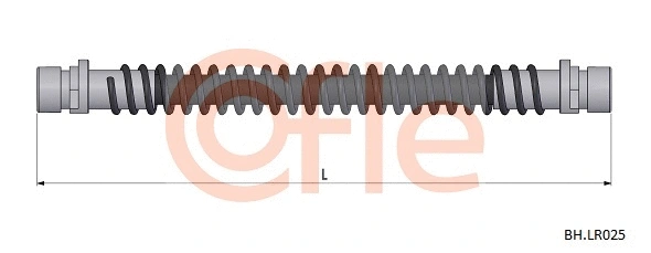 Brake Hose (92.BH.LR025)