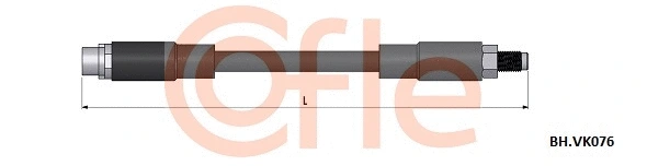 Brake Hose (92.BH.VK076)