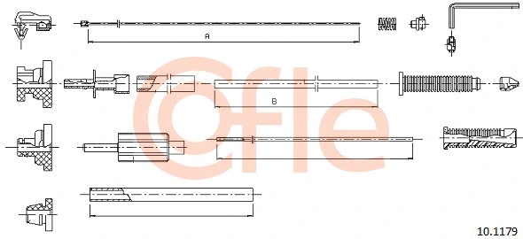 Accelerator Cable (10.1179)