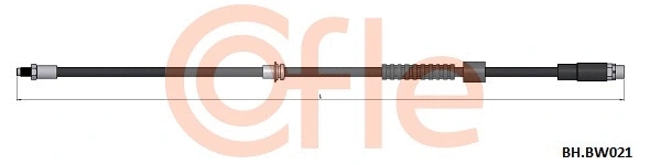Brake Hose (92.BH.BW021)