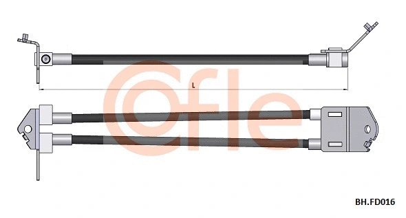 Brake Hose (92.BH.FD016)