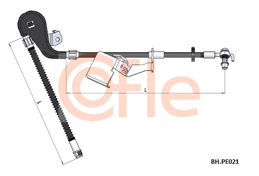 Brake Hose (92.BH.PE021)