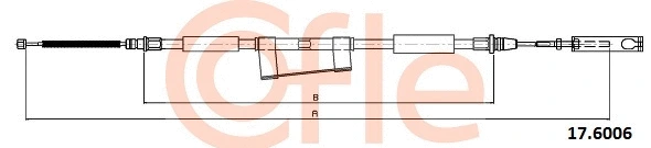 Cable Pull, parking brake (17.6006)
