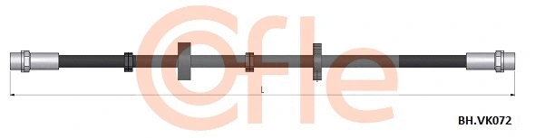 Brake Hose (92.BH.VK072)