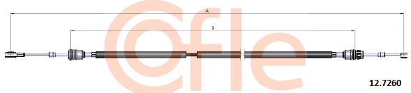 Cable Pull, manual transmission (12.7260)