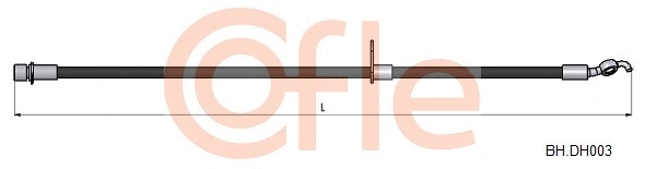 Brake Hose (92.BH.DH003)