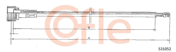 Speedometer Cable (S31052)