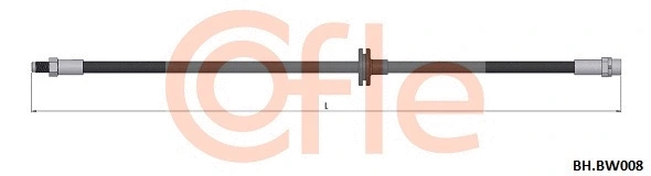 Brake Hose (92.BH.BW008)