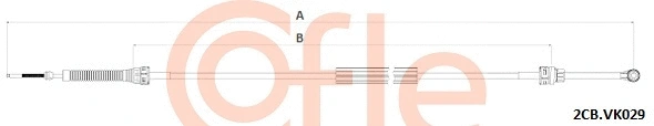 Cable Pull, manual transmission (92.2CB.VK029)