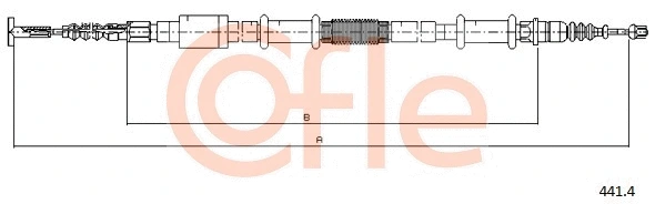 Cable Pull, parking brake (441.4)