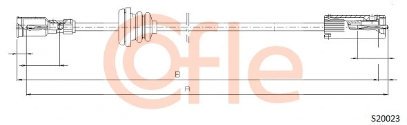 Speedometer Cable (S20023)