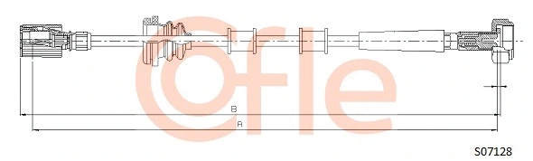 Speedometer Cable (S07128)
