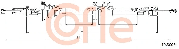 Cable Pull, parking brake (92.10.8062)