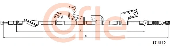 Cable Pull, parking brake (17.4112)