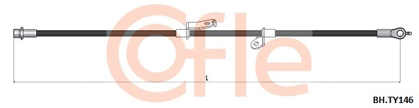 Brake Hose (92.BH.TY146)
