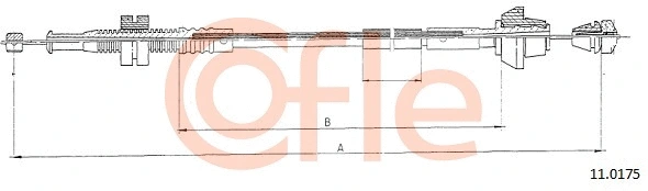 Accelerator Cable (11.0175)