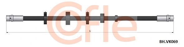 Brake Hose (92.BH.VK069)
