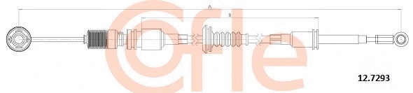 Cable Pull, manual transmission (12.7293)