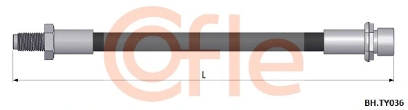 Brake Hose (92.BH.TY036)