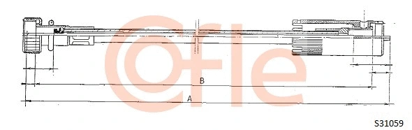 Speedometer Cable (S31059)