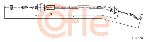 Accelerator Cable (11.1624)