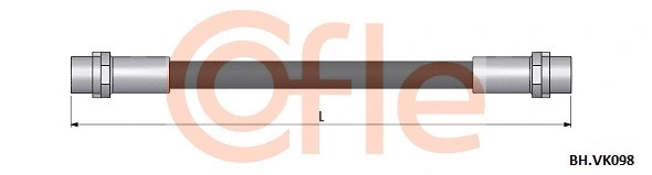 Brake Hose (92.BH.VK098)