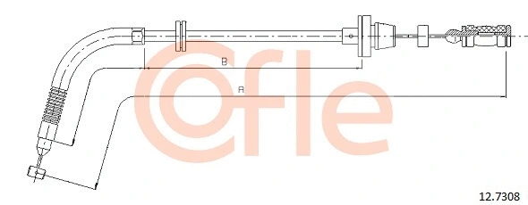 Accelerator Cable (12.7308)