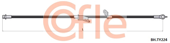 Brake Hose (92.BH.TY224)