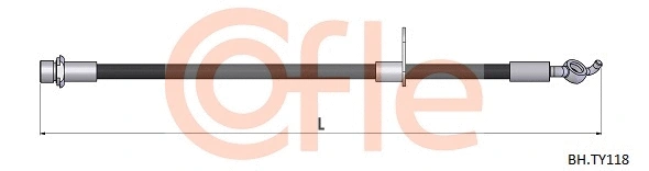 Brake Hose (92.BH.TY118)