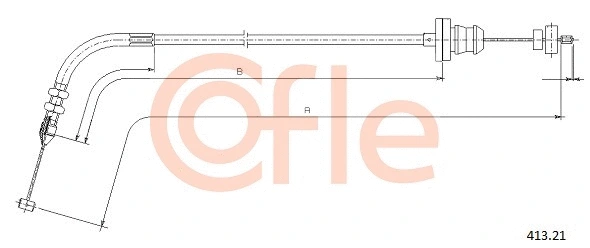 Accelerator Cable (413.21)