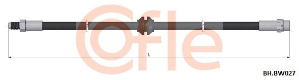 Brake Hose (92.BH.BW027)