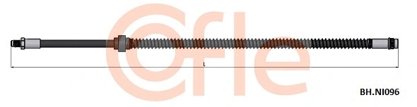 Brake Hose (92.BH.NI096)