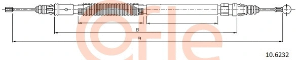 Cable Pull, parking brake (10.6232)
