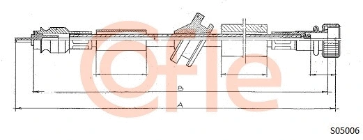 Speedometer Cable (S05006)