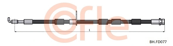 Brake Hose (92.BH.FD077)