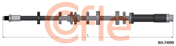 Brake Hose (92.BH.FI099)