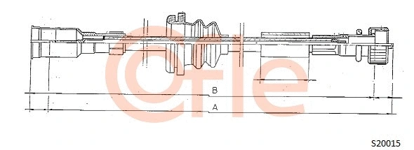 Speedometer Cable (S20015)