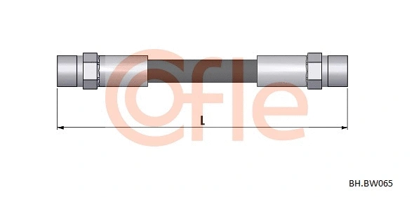 Brake Hose (92.BH.BW065)