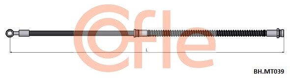Brake Hose (92.BH.MT039)