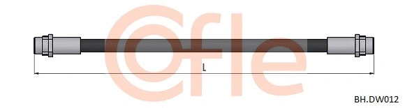 Brake Hose (92.BH.DW012)