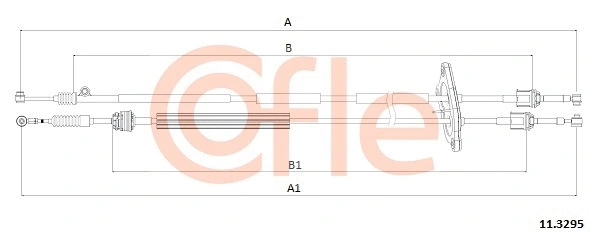 Cable Pull, manual transmission (11.3295)