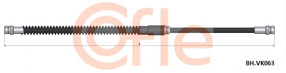 Brake Hose (92.BH.VK063)