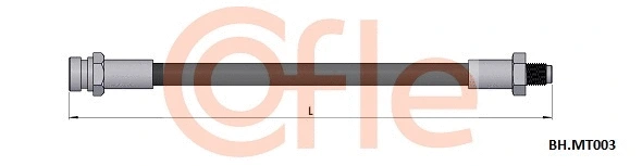 Brake Hose (92.BH.MT003)