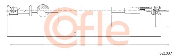 Speedometer Cable (S21037)