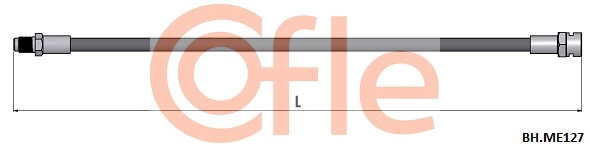 Brake Hose (92.BH.ME127)