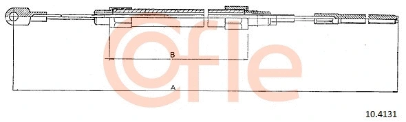 Cable Pull, parking brake (10.4131)
