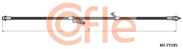 Brake Hose (92.BH.TY195)