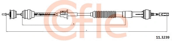 Cable Pull, clutch control (11.3239)